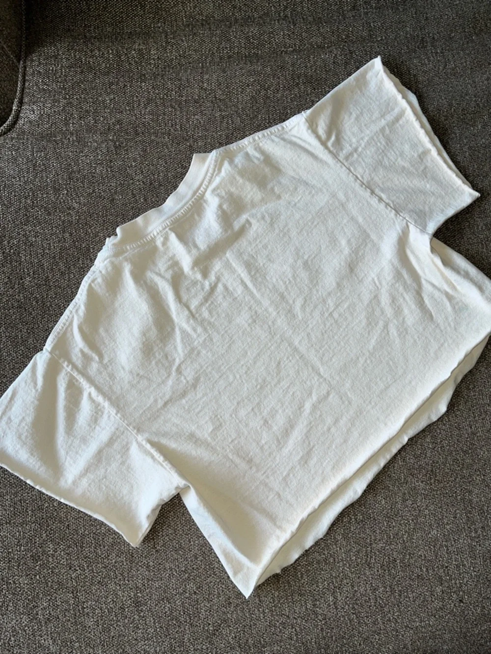 Pebby Forevee cut off 1/2 crop Tee size large - Picture 4 of 5